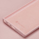 Dux Ducis Samsung Galaxy S23 Ultra Grit Leather Case Θήκη με Επένδυση Συνθετικού Δέρματος και MagSafe - Pink