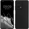KW Xiaomi Redmi Note 12 Pro Θήκη Σιλικόνης TPU - Matte Black - 60685.47
