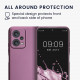 KW Xiaomi Redmi Note 12 5G / Poco X5 5G Θήκη Σιλικόνης TPU - Metallic Lavender - 60888.230