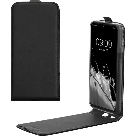 KW Samsung Galaxy A54 5G Θήκη από Δερματίνη Flip - Black - 61162.01