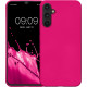 KW Samsung Galaxy A34 5G Θήκη Σιλικόνης TPU - Metallic Pink - 60810.65