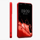 KW Samsung Galaxy A34 5G Θήκη Σιλικόνης TPU - Metallic Dark Red - 60810.36