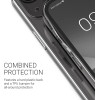 KW Samsung Galaxy A54 5G Θήκη Σιλικόνης TPU Design Flowers Twins - Rose Gold / Διάφανη - 60806.02