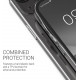 KW Samsung Galaxy A54 5G Θήκη Σιλικόνης TPU Design Heart Brush - Rose Gold / Διάφανη - 60806.01