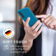KW Samsung Galaxy S23 Plus Θήκη Σιλικόνης Rubberized TPU - Caribbean Blue - 60274.224