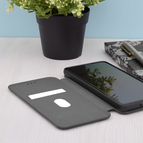 Techsuit Xiaomi Redmi 12C Safe Flip Stand Θήκη Βιβλίο - Black