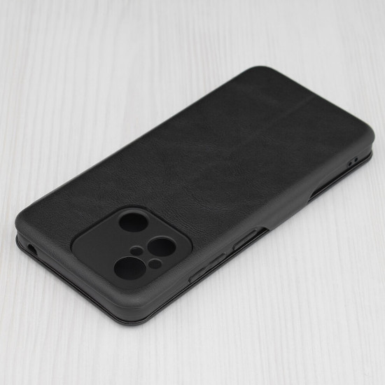 Techsuit Xiaomi Redmi 12C Safe Flip Stand Θήκη Βιβλίο - Black