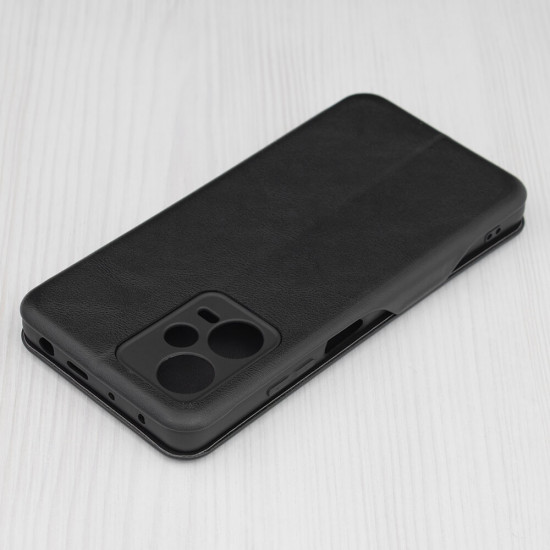 Techsuit Xiaomi Redmi Note 12 Pro Safe Flip Stand Θήκη Βιβλίο - Black