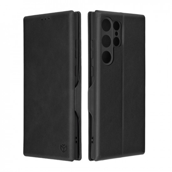 Techsuit Samsung Galaxy S23 Ultra Safe Flip Stand Θήκη Βιβλίο - Black