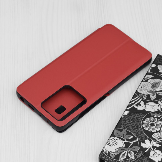 Techsuit Xiaomi Redmi Note 12 Pro / Poco X5 Pro 5G eFold Series Θήκη Βιβλίο - Red