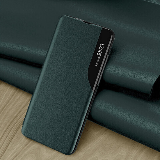 Techsuit Xiaomi Redmi Note 12 5G / Poco X5 5G eFold Series Θήκη Βιβλίο - Dark Green