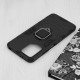 Techsuit Xiaomi Redmi Note 12 5G / Xiaomi Poco X5 5G Silicone Shield Σκληρή Θήκη με Δαχτυλίδι Συγκράτησης - Black