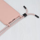 Techsuit Samsung Galaxy A54 5G Crossbody Lanyard Θήκη Σιλικόνης TPU με Λουράκι - Pink