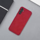 Nillkin Samsung Galaxy A14 5G Qin Leather Flip Book Case Θήκη Βιβλίο - Red
