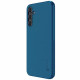 Nillkin Samsung Galaxy A34 5G Super Frosted Shield Σκληρή Θήκη με Πλαίσιο Σιλικόνης - Blue