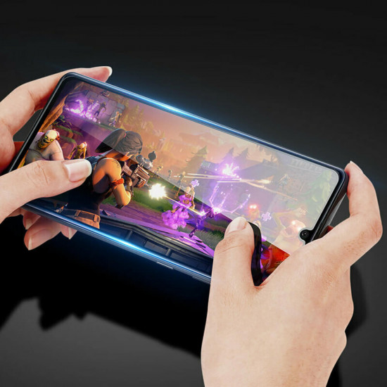 Dux Ducis Samsung Galaxy S23 Ultra 9D 9H Full Screen Case Friendly Tempered Glass Αντιχαρακτικό Γυαλί Οθόνης - Black