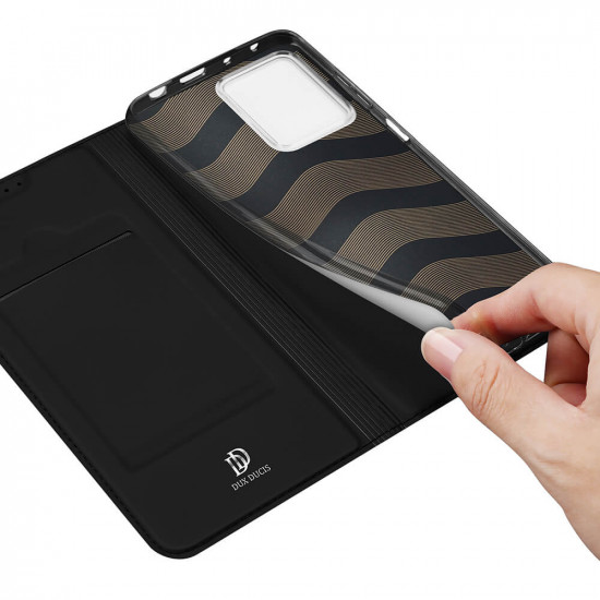 Dux Ducis Xiaomi Redmi Note 12 Pro / Poco X5 Pro 5G Flip Stand Case Θήκη Βιβλίο - Black