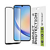 Techsuit Samsung Galaxy A34 5G 9H 111D 0.33mm Full Screen Full Glue Tempered Glass Αντιχαρακτικό Γυαλί Οθόνης - Black