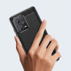 Techsuit Xiaomi Redmi Note 12 5G / Poco X5 5G Carbon Silicone Θήκη Σιλικόνης TPU - Black