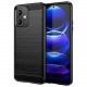 OEM Xiaomi Redmi Note 12 5G / Xiaomi Poco X5 5G Carbon Series Θήκη TPU - Black