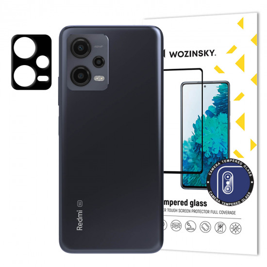 Wozinsky Xiaomi Redmi Note 12 5G / Poco X5 5G Αντιχαρακτικό Γυαλί 9H για την Κάμερα - Black