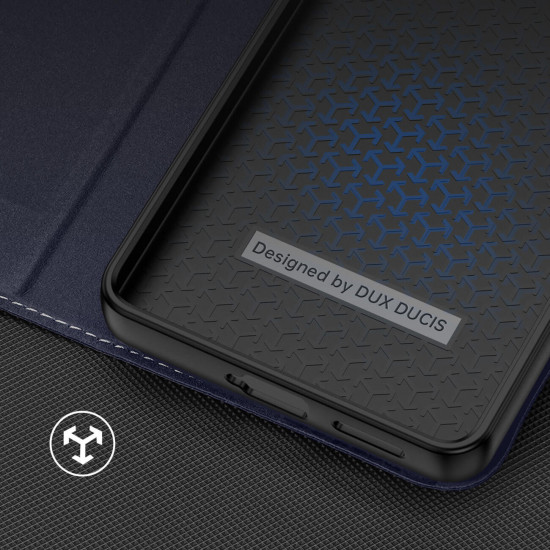 Dux Ducis Xiaomi Redmi Note 12 Pro+ Skin X2 Flip Stand Case Θήκη Βιβλίο - Blue