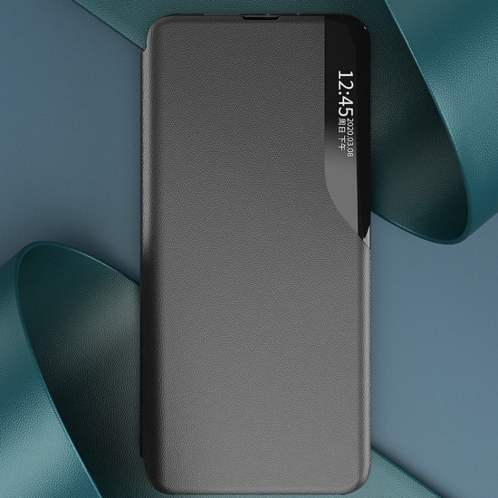 OEM Xiaomi Redmi Note 12 Pro+ Eco Leather View Θήκη Βιβλίο - Black