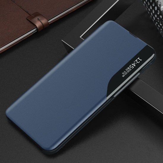 OEM Xiaomi Redmi Note 12 Pro+ Eco Leather View Θήκη Βιβλίο - Blue