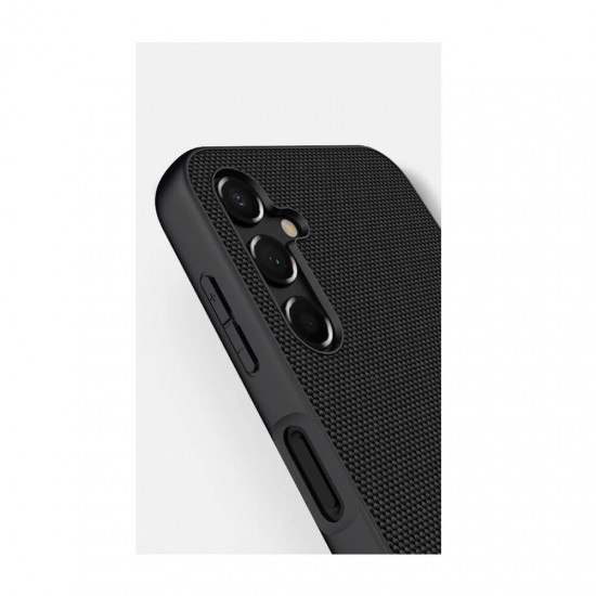 Nillkin Samsung Galaxy A14 5G Textured Case Σκληρή Θήκη με Πλαίσιο Σιλικόνης - Black