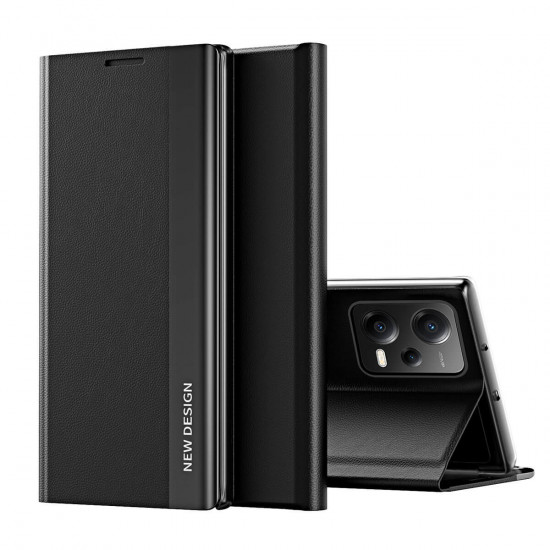 OEM Xiaomi Redmi Note 12 5G / Xiaomi Poco X5 5G Sleep Case Pro Θήκη Βιβλίο - Black