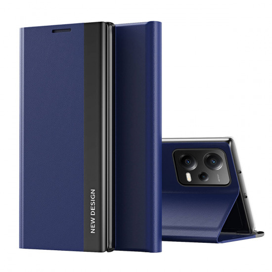 OEM Xiaomi Redmi Note 12 5G / Xiaomi Poco X5 5G Sleep Case Pro Θήκη Βιβλίο - Blue