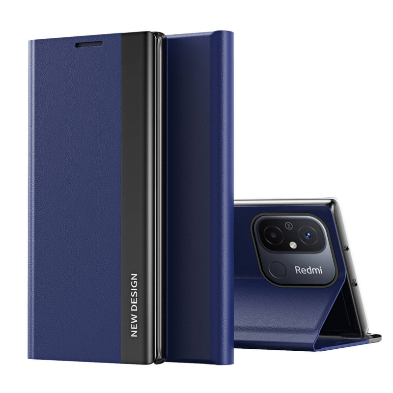 OEM Xiaomi Redmi Note 12 Pro+ Sleep Case Pro Θήκη Βιβλίο - Blue