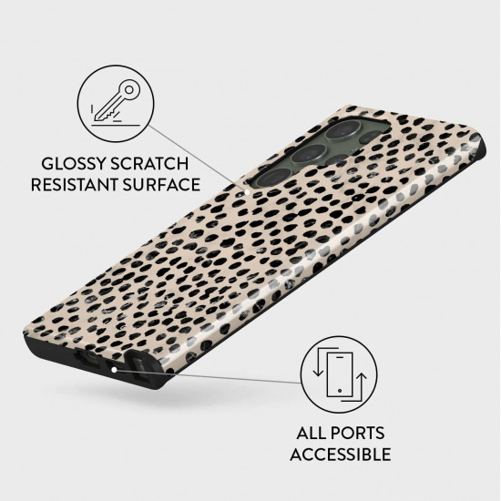 Burga Samsung Galaxy S23 Ultra Fashion Tough Σκληρή Θήκη - Almond Latte