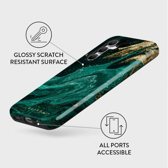 Burga Samsung Galaxy A54 5G Fashion Tough Σκληρή Θήκη - Emerald Pool