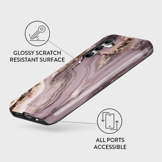 Burga Samsung Galaxy A54 5G Fashion Tough Σκληρή Θήκη - Golden Taupe