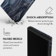 Burga Samsung Galaxy S23 Ultra Fashion Tough Σκληρή Θήκη - Navy Trench