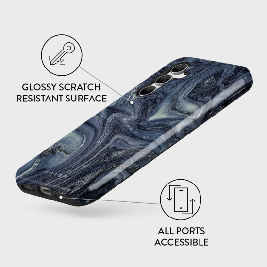 Burga Samsung Galaxy A54 5G Fashion Tough Σκληρή Θήκη - Navy Trench