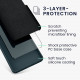 KW Xiaomi Redmi Note 12 Pro Θήκη Σιλικόνης Rubberized TPU - Dark Slate - 60690.202