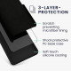 KW Xiaomi Redmi Note 12 Pro+ Θήκη Σιλικόνης Rubberized TPU - Black - 60691.01