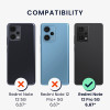 KW Xiaomi Redmi Note 12 Pro Θήκη Σιλικόνης TPU με Λουράκι - Design Cherry Blossoms - Pink / Dark Brown / Διάφανη - 60716.01