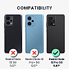 KW Xiaomi Redmi Note 12 Pro Θήκη Σιλικόνης TPU με Λουράκι - Design Travel - Black / Multicolor / Διάφανη - 60716.02