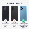 KW Xiaomi Redmi Note 12 Pro+ Θήκη Σιλικόνης TPU με Λουράκι - Design Travel - Black / Multicolor / Διάφανη - 60717.02