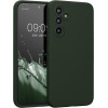 KW Samsung Galaxy A54 5G Θήκη Σιλικόνης Rubberized TPU - Dark Green Matte - 60795.118