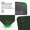 KW Samsung Galaxy A54 5G Θήκη Σιλικόνης Rubberized TPU - Dark Green Matte - 60795.118