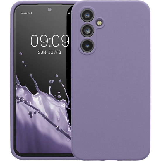 KW Samsung Galaxy A54 5G Θήκη Σιλικόνης Rubberized TPU - Violet Purple - 60795.222