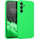 KW Samsung Galaxy A54 5G Θήκη Σιλικόνης Rubberized TPU - Neon Green - 60795.44