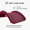 KW Samsung Galaxy A14 5G Θήκη Σιλικόνης TPU - Bordeaux Purple - 61462.187