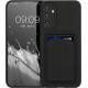 KW Samsung Galaxy A34 5G Θήκη Σιλικόνης TPU με Υποδοχή για Κάρτα - Black - 61353.01