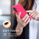 KW Samsung Galaxy A54 5G Θήκη Σιλικόνης TPU - Neon Pink - 60796.77