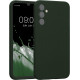 KW Samsung Galaxy A34 5G Θήκη Σιλικόνης Rubber TPU - Dark Green Matte - 60807.118